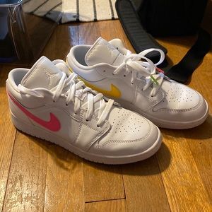 jordan low shoes!!! multicolored!